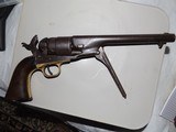 1860 Colt Army percussion revolver. Made in 1863, S.N. 124452, matching numbers - 3 of 14