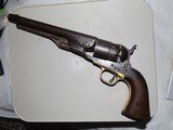 1860 Colt Army percussion revolver. Made in 1863, S.N. 124452, matching numbers - 1 of 14