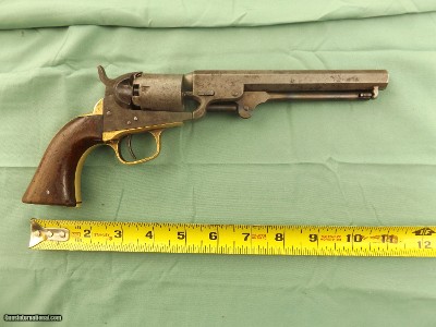 Colt Model 1849 Pocket Revolver. 31 Cal. SN:244764, made 1863