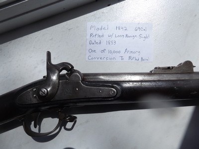 1842 Springfield, Rifled in 1853, 1 of 10,000 Long range sites - Image 15 of 15