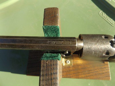 Colt 1849 Pocket revolver and Original holster, 5 inch, 31 Cal. - Image 3 of 15