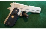 Colt Series 70 Stainless Steel Commander .45 ACP - 1 of 5