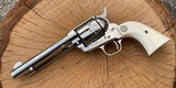 COLT SINGLE ACTION ARMY 1st Gen FACTORY NICKEL - 7 of 10