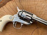 COLT SINGLE ACTION ARMY 1st Gen FACTORY NICKEL - 2 of 10
