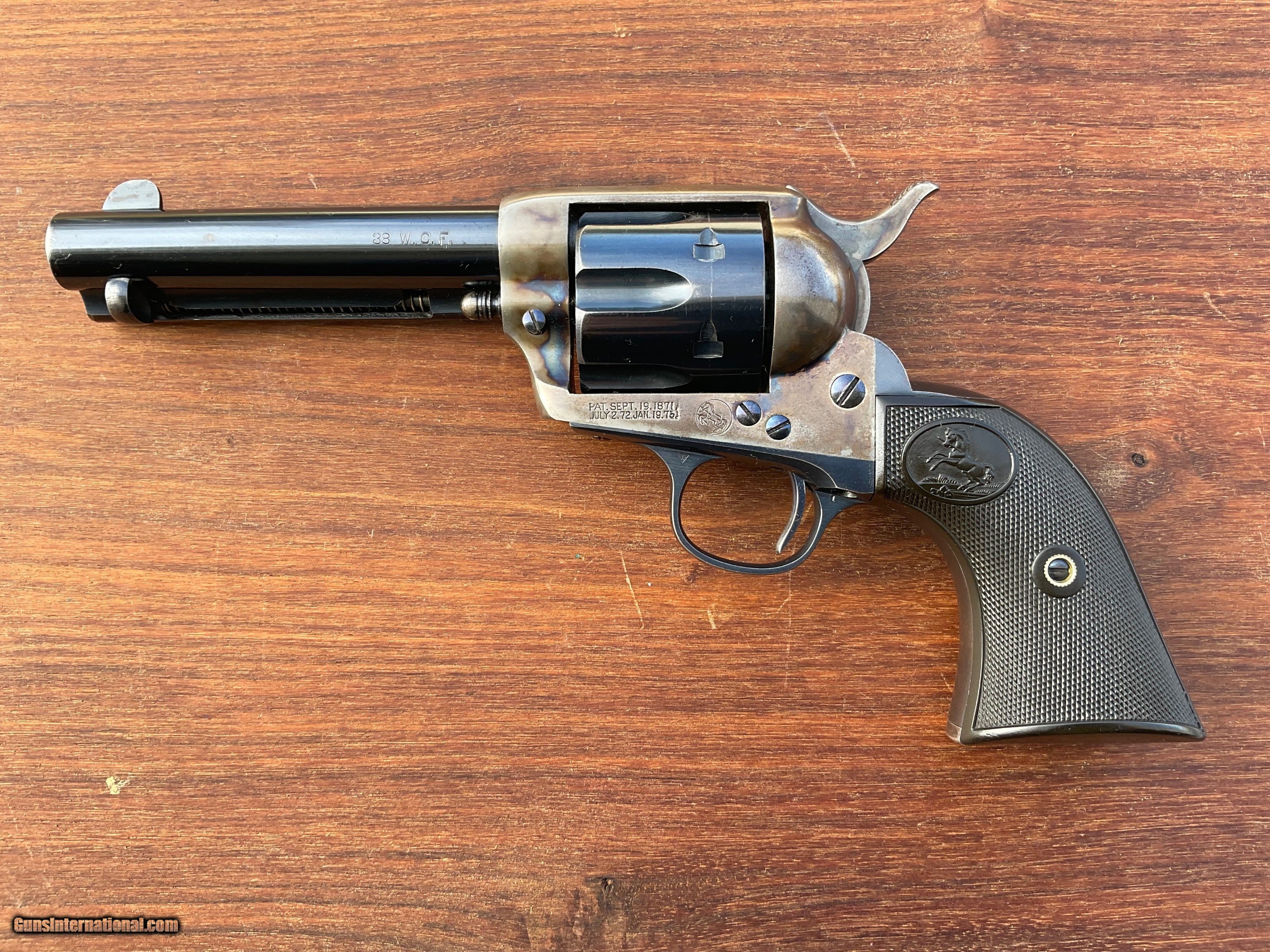 トイガン COLT SINGLE ACTION CIVIRIAN 4 3/4 Original U.S. Colt Single Action Army Revolver in .38 W.C.F.