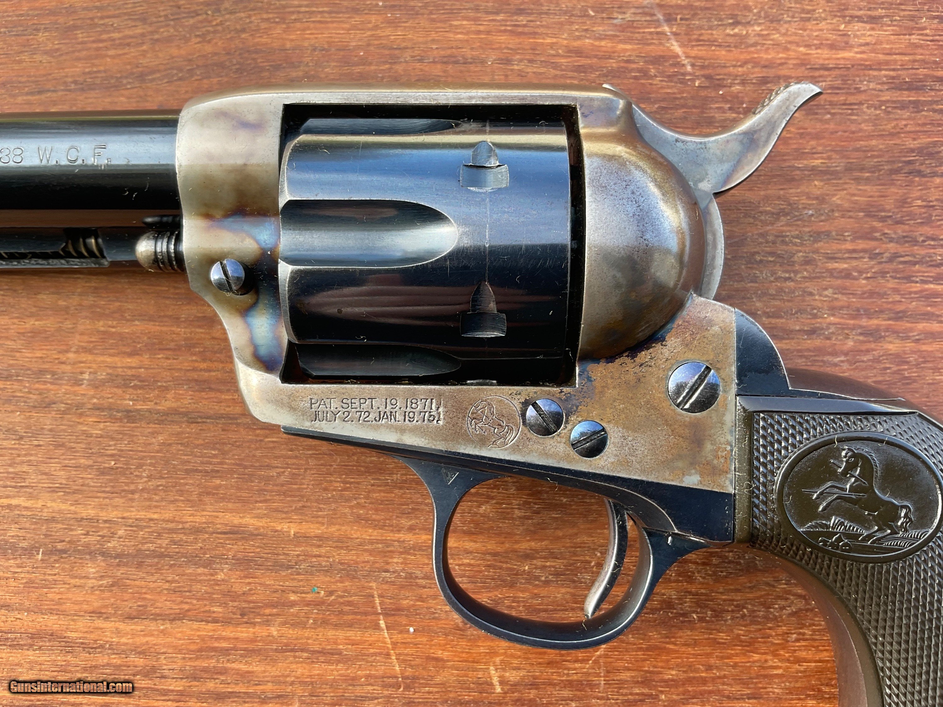 COLT SINGLE ACTION ARMY made in 1905 4 3/4 High Condition