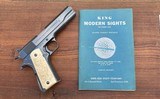 COLT National Match PREWAR shipped to KING Sight Co - 1 of 15