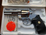 Colt Python Boxed Bright Stainless 4” 1980’s vintage - 2 of 15
