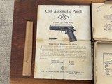 Colt ACE **Prewar** Box and Papers - 11 of 13