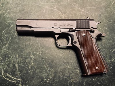 Union Switch and Signal USS WW2 M1911A1