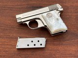 Colt Vest Pocket Prewar Factory Nickel/Pearl .25 ACP - 10 of 15