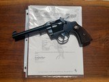 Colt Officers Model Target Prewar .38 Special - Image 1 of 8