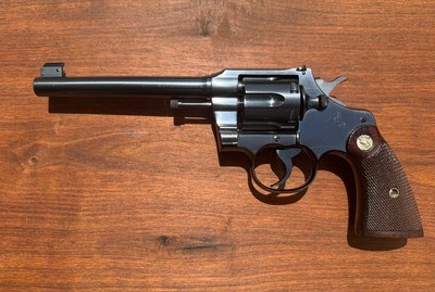 Colt Officers Model Target Prewar .38 Special - Image 2 of 8