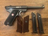Ruger Mark II pistol, .22LR, 4.5