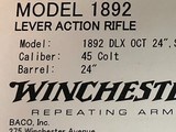 Winchester Model 1892 DLX OCT 24 - Image 6 of 7
