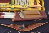 Early 1970's Indian Archery Recurve Hunting Bow & Accessories - 6 of 7