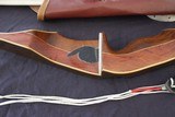 Early 1970's Indian Archery Recurve Hunting Bow & Accessories - 3 of 7