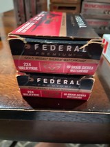 Lot of .224 Valkyrie Ammo- 100rds- Hornady/Federal - 5 of 5