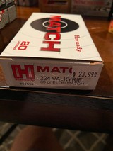 Lot of .224 Valkyrie Ammo- 100rds- Hornady/Federal - 2 of 5