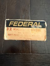 VINTAGE Federal .32 Winchester Special 170gr SP - 5 of 8