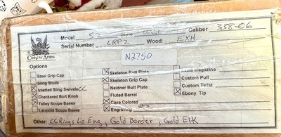 Cooper Arms Western Classic Model 52 in 338-06