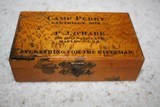 Camp Perry Cartridge Box, Maplewood, NJ, 50 rounds original .22 long rifle ammo included in box - 2 of 8