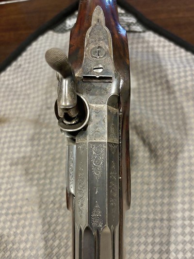 Auguste Franncotte & Lie Liege Belgium best quality Target Pistol 40 Caliber - Image 6 of 14