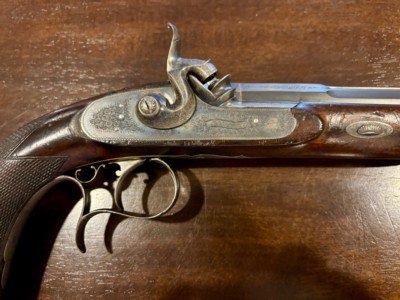 Auguste Franncotte & Lie Liege Belgium best quality Target Pistol 40 Caliber - Image 5 of 14