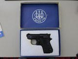 Beretta 950B .25 ACP AS NEW IN BOX - 1 of 10