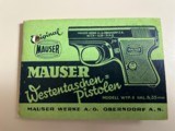 Very Rare Mauser WTP II Nickel Plated in Excellent Condition with Manual and Pouch - 7 of 11