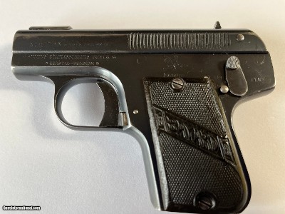 WW1 Bayard Self Loading Pistol with Extra Magazine and Period Correct Holster