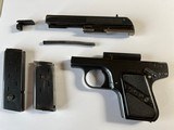 RARE Bayard Self Loading Pistol First Varient With Regular and Extended Magazines - 3 of 5