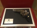 COLT ANACONDA - FIRST EDITON #554 OUT OF 1000 - NEW IN FACTORY CASE WITH ALL THE ORIGINAL PAPER WORK ,ETC. - 1 of 15