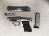 Preowned Walther PPK Full Stainless Pistol Chambered in .380 ACP with two 6 Round Magazines - 4 of 12