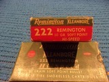 REMINGTON 222 REMINGTONKLEANBORE - 2 of 2