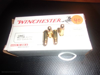 WINCHESTER 25 AUTO