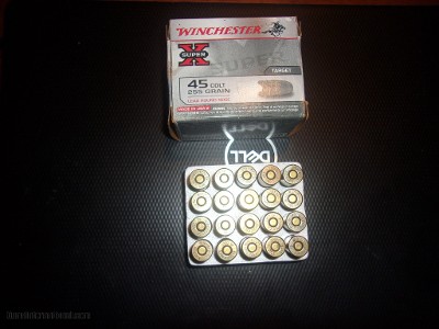 WINCHESTER SUPERX
45 COLT / 45 LONG COLT