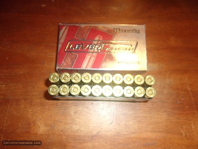HORNADY LEAVEREVOLLITION 307 WIN.