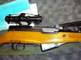 Norinco SKS w/scope/mount 10rd and 30 rd box magazine, all acces. included as new in box - 5 of 8