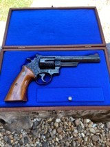 SMITH & WESSON MODEL 25-5/45 COLT A FACTORY ENGRAVED - 15 of 15
