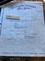 WINCHESTER 1873 38-40 2nd MODEL XXX DELUXE WOOD WITH LETTER - 4 of 15