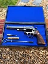 SMITH & WESSON 5 SCREW PRE 29 WITH BOX & LETTER EXCELLENT 1956 - 3 of 15