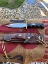 RANDALL MADE MODEL 15 SEPARATE S VIETNAM JRB RIVETED SHEATH - 1 of 11