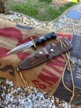 RANDALL MADE MODEL 15 SEPARATE S VIETNAM JRB RIVETED SHEATH - 2 of 11
