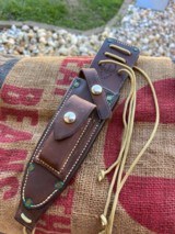 RANDALL MADE MODEL 15 SEPARATE S VIETNAM JRB RIVETED SHEATH - 6 of 11