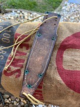 RANDALL MADE MODEL 15 SEPARATE S VIETNAM JRB RIVETED SHEATH - 7 of 11