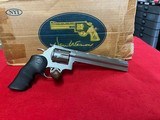 DAN WESSON 744-8VH FIRST ISSUE RARE NORWICH NY STAINLESS 44 MAG 8
