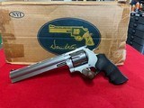 DAN WESSON 744-8VH FIRST ISSUE RARE NORWICH NY STAINLESS 44 MAG 8