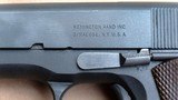 Remington Rand WWII M1911A1, 45ACP with Refinished DuLite Finish - 5 of 14