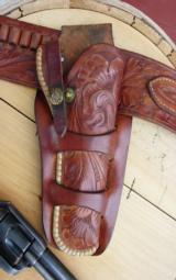 Heiser holster with matching Lawrence cartridge belt- 11 of 12